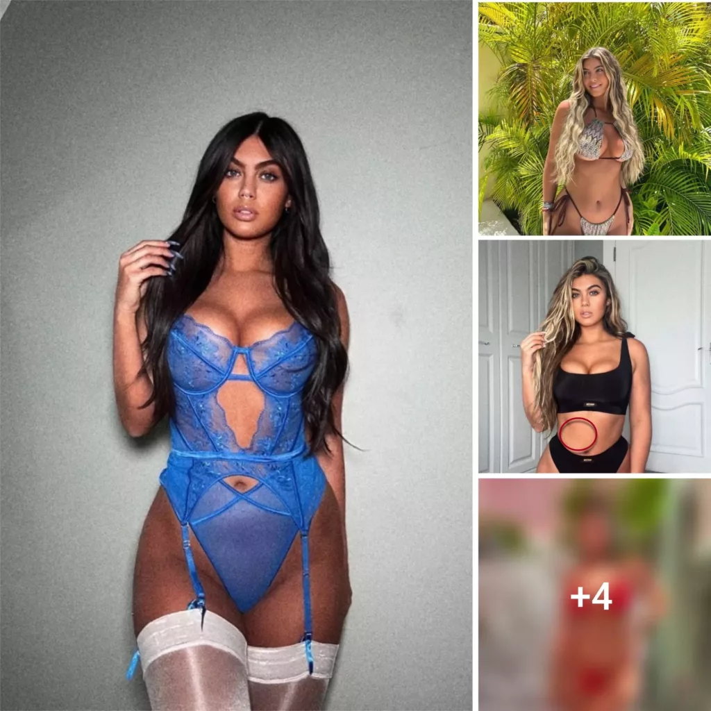 “Love Island’s Belle Hassan Captivates Viewers with Seductive Sheer Lingerie Ensemble!”